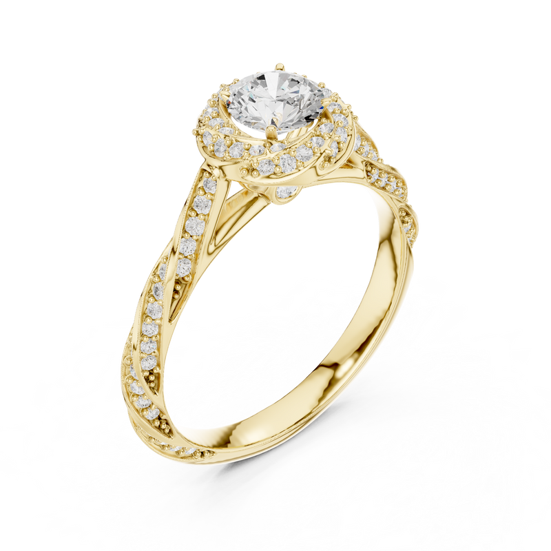 Ladies Ring LR-0260@7 - Yellow Gold - Image