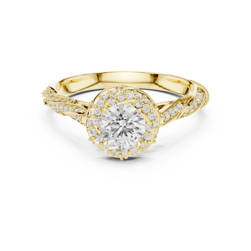 Ladies Ring LR-0260@7 - Yellow Gold - Image