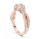 Ladies Ring LR-0261@7 - Rose Gold - Image