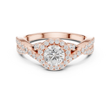 Ladies Ring LR-0261@7 - Rose Gold - Image
