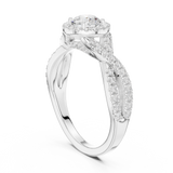 Ladies Ring LR-0261@7 - White Gold - Image