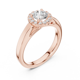 Ladies Ring LR-0264@7 - Rose Gold - Image