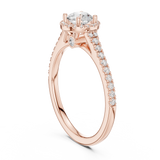 Ladies Ring LR-0265@7 - Rose Gold - Image