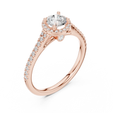 Ladies Ring LR-0265@7 - Rose Gold - Image