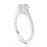 Ladies Ring LR-0265@7 - White Gold - Image