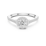 Ladies Ring LR-0265@7 - White Gold - Image