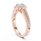 Ladies Ring LR-0266@7 - Rose Gold - Image