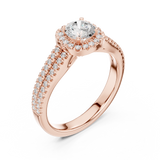 Ladies Ring LR-0266@7 - Rose Gold - Image