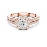 Ladies Ring LR-0266@7 - Rose Gold - Image