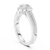 Ladies Ring LR-0266@7 - White Gold - Image
