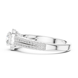 Ladies Ring LR-0266@7 - White Gold - Image