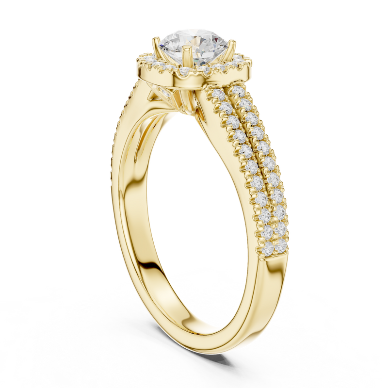 Ladies Ring LR-0266@7 - Yellow Gold - Image