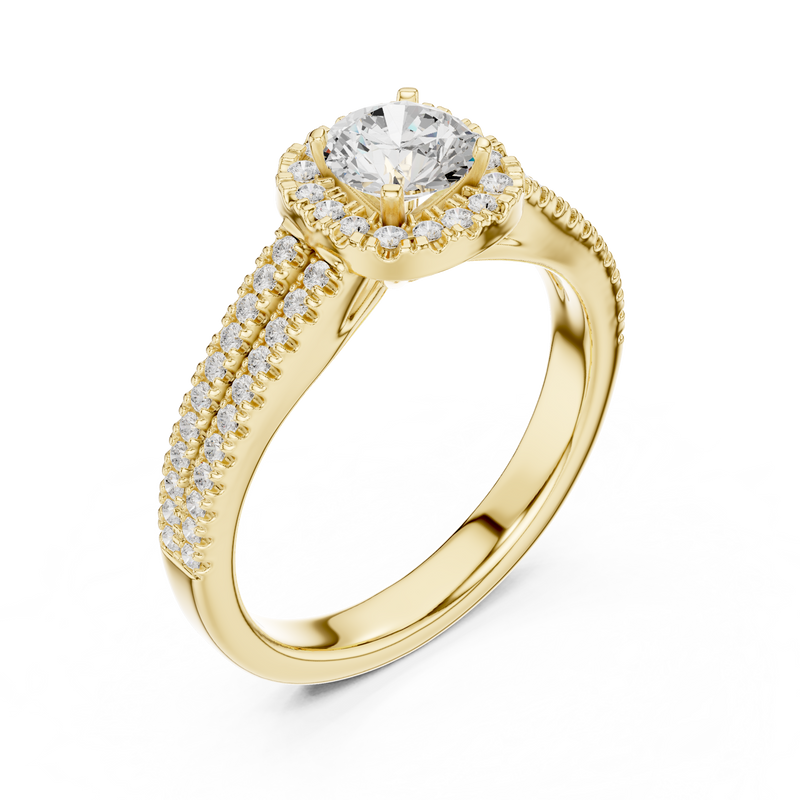 Ladies Ring LR-0266@7 - Yellow Gold - Image