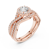 Ladies Ring LR-0268@7 - Rose Gold - Image