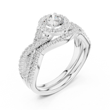 Ladies Ring LR-0268@7 - White Gold - Image