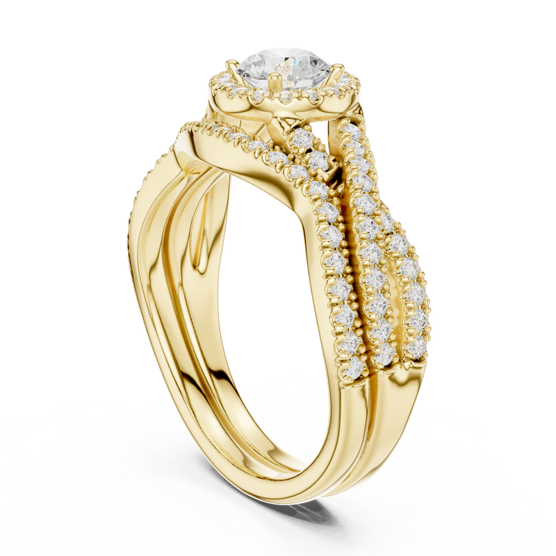 Ladies Ring LR-0268@7 - Yellow Gold - Image