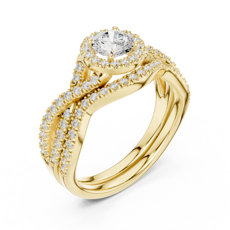 Ladies Ring LR-0268@7 - Yellow Gold - Image