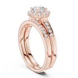Ladies Ring LR-0269@7 - Rose Gold - Image