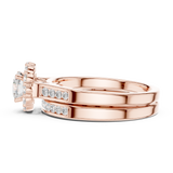 Ladies Ring LR-0269@7 - Rose Gold - Image