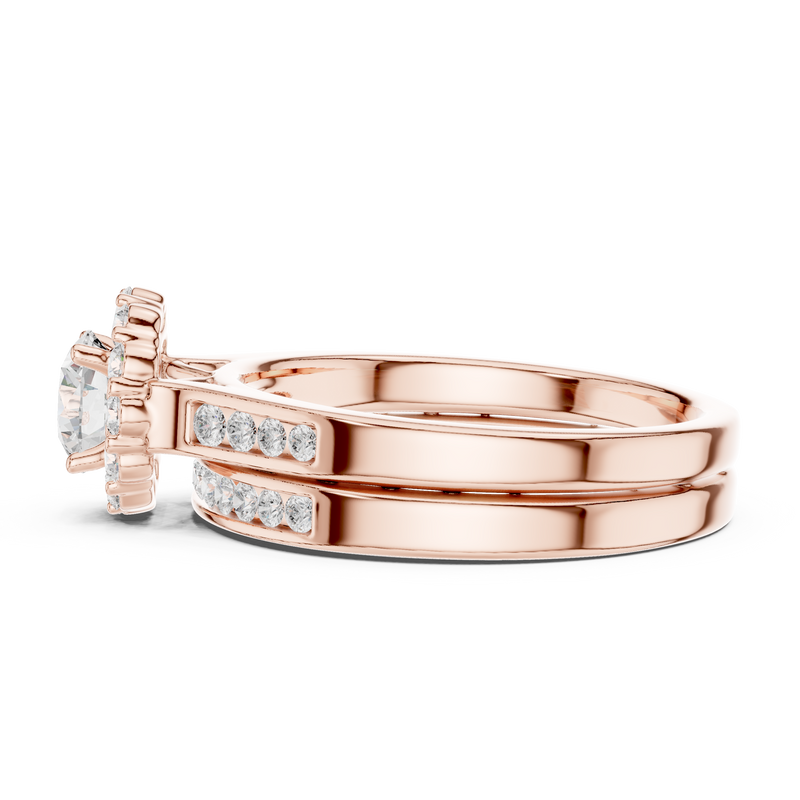Ladies Ring LR-0269@7 - Rose Gold - Image