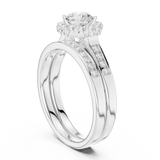 Ladies Ring LR-0269@7 - White Gold - Image