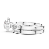 Ladies Ring LR-0269@7 - White Gold - Image