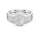 Ladies Ring LR-0269@7 - White Gold - Image