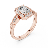 Ladies Ring LR-0270@7 - Rose Gold - Image