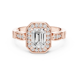 Ladies Ring LR-0270@7 - Rose Gold - Image