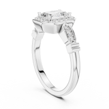 Ladies Ring LR-0270@7 - White Gold - Image