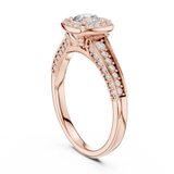 Ladies Ring LR-0272@7 - Rose Gold - Image
