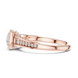 Ladies Ring LR-0272@7 - Rose Gold - Image