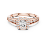 Ladies Ring LR-0272@7 - Rose Gold - Image