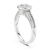 Ladies Ring LR-0272@7 - White Gold - Image