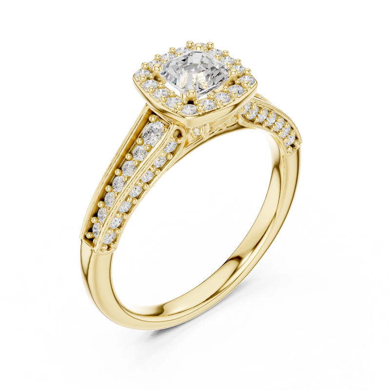 Ladies Ring LR-0272@7 - Yellow Gold - Image