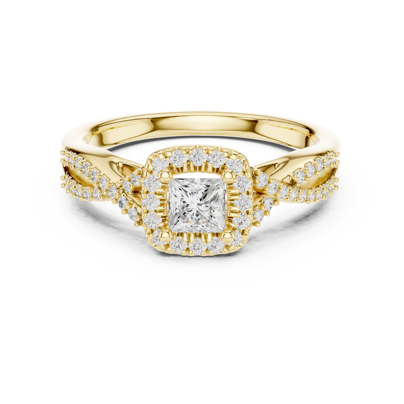 Ladies Ring LR-0273@7 - Yellow Gold - Image
