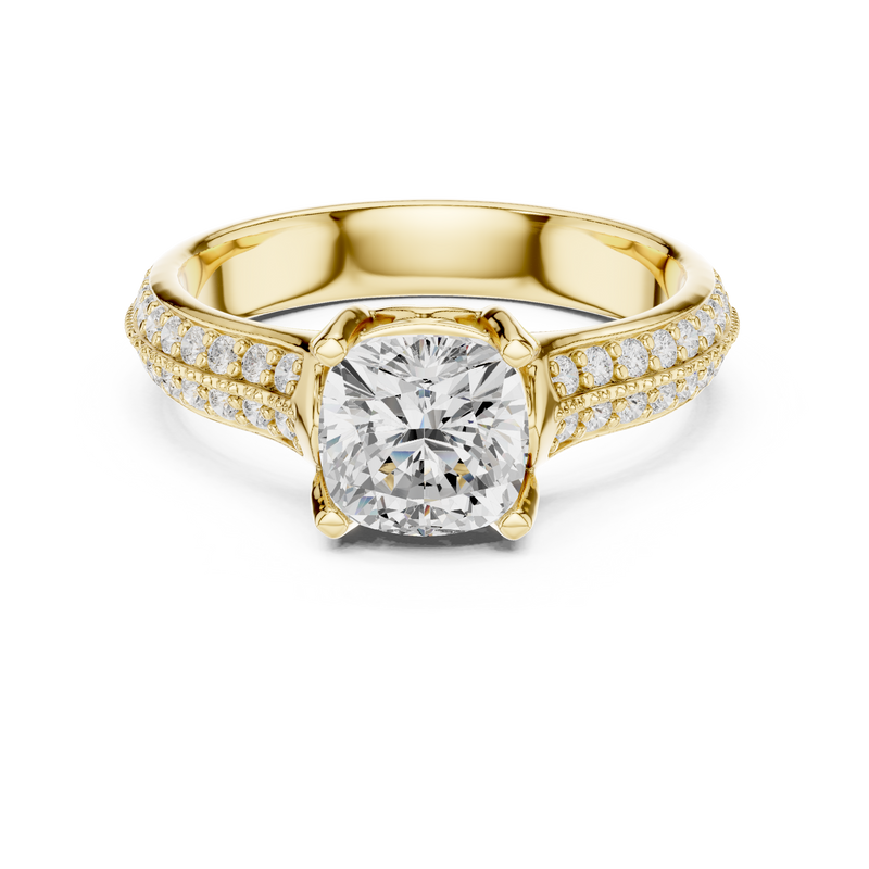Ladies Ring LR-0274@7 - Yellow Gold - Image