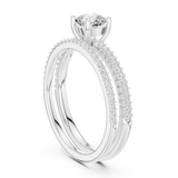Ladies Ring LR-0276@7 - White Gold - Image