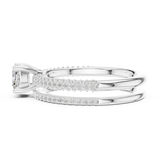 Ladies Ring LR-0276@7 - White Gold - Image