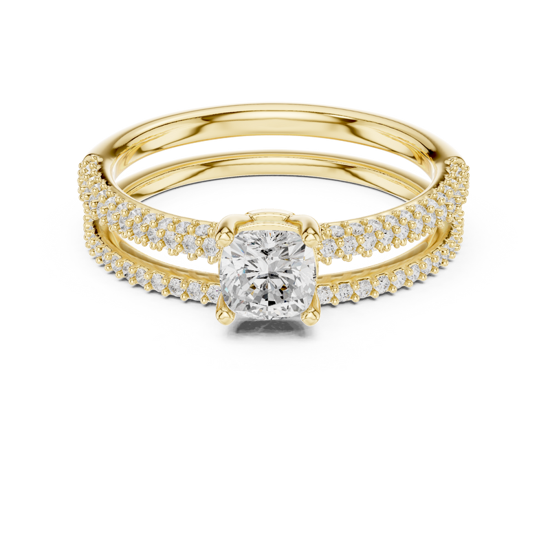 Ladies Ring LR-0276@7 - Yellow Gold - Image