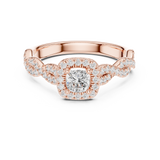 Ladies Ring LR-0277@7 - Rose Gold - Image