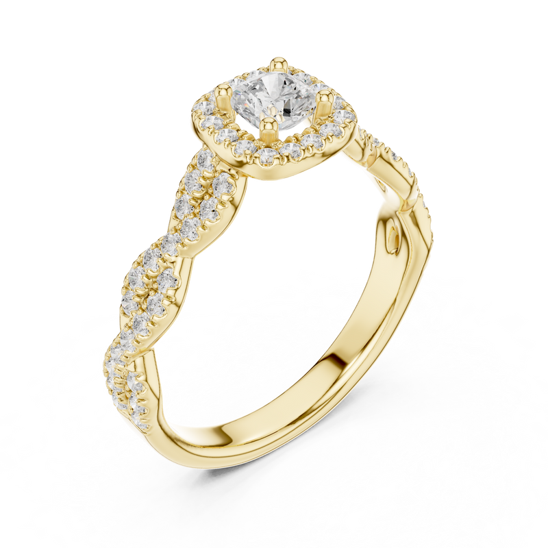 Ladies Ring LR-0277@7 - Yellow Gold - Image