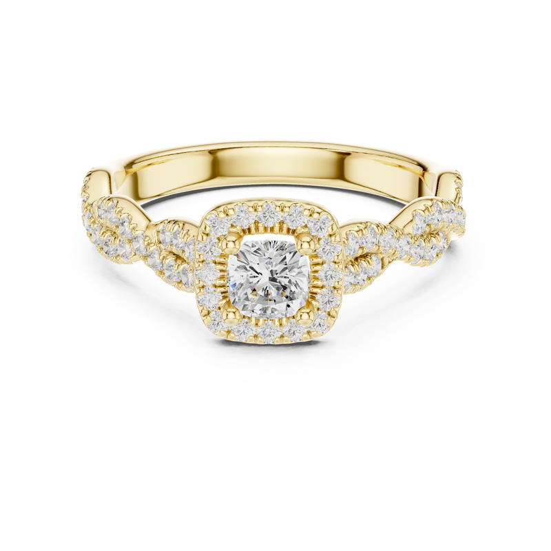 Ladies Ring LR-0277@7 - Yellow Gold - Image