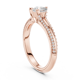Ladies Ring LR-0278@7 - Rose Gold - Image
