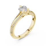 Ladies Ring LR-0278@7 - Yellow Gold - Image
