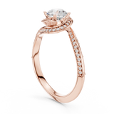 Ladies Ring LR-0279@7 - Rose Gold - Image