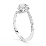 Ladies Ring LR-0279@7 - White Gold - Image