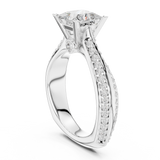 Ladies Ring LR-0280@7 - White Gold - Image