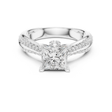 Ladies Ring LR-0280@7 - White Gold - Image