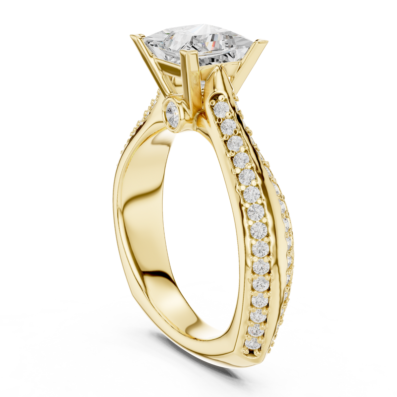 Ladies Ring LR-0280@7 - Yellow Gold - Image